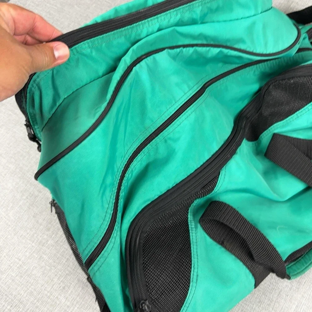 Vintage Eddie Bauer Duffle Bag Green 23